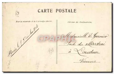 PARIS — O Ponte Alexandre III. — Editor não visível, número de série ilegível — Verso