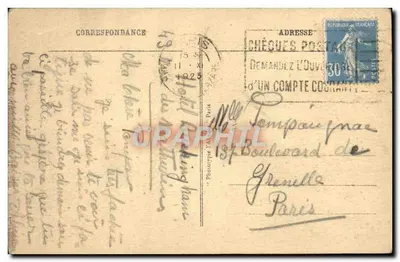 Paris - O Hotel de Ville — The Town-Hall — editor Phanotypie (Nº60) — Verso