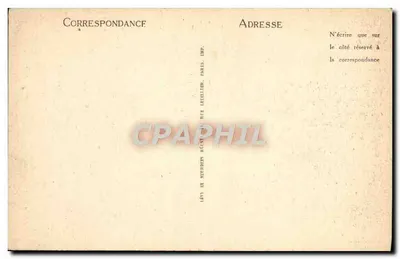 Paryż — Fontanna św. Sulpicja — LL, nr 953 — Rewers