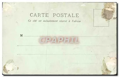 Paris — La Cour de l'Hôtel Sully — LL. — Éditeur LL. — N° 321 — Verso