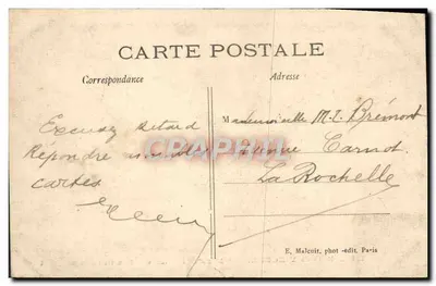 Bois de VINCENNES — Lago dos Mínimos — As Cataratas — E.M. — Verso