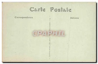 Paris — A Santa Capela, Oratório de Blanche de Castille — Néel & Frères, n° 2536 — Verso