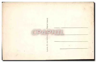 Paryż — Aleja Opery — Wydawca Lader, 24 rue Joubert, Paryż — Rewers