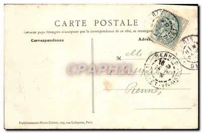 Parigi — Teatro del Vaudeville — B.J.C. n°11 — Verso