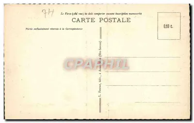 Annecey (Alta Saboia) — Entrada do Porto — L. Fauraz, editor — Verso