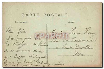 PARIS — Panthéon — P.F. Paris — Rewers