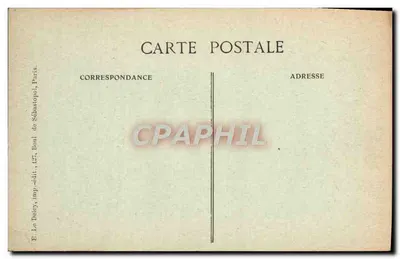 Paris — Cadeia da Moeda e o Pont-Neuf — E. Lo Deley, Paris — Verso