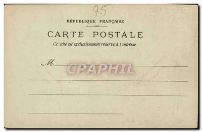 Palazzo di Giustizia a Parigi — vista della Senna e del ponte — editore Carte Photo 12 — Verso