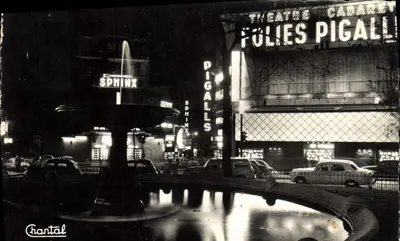 Place Pigalle — Théâtre Cabaret Folies Pigall — éditeur Chantal