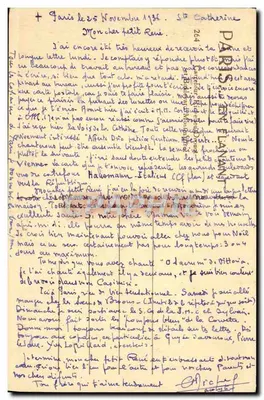 Widok ulicy Rivoli w Paryżu — hotele Royal Haussmann i Cinzano — wydawca PASSEPORT, n°264 — Rewers
