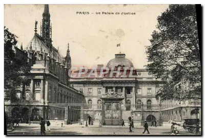 PARIS — O Palácio de Justiça — Editor: IMP. E. VERBAILLES