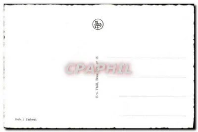 Mont des Arts — Fontanna z rzeźbami lwów — wydawca Lus, nr 16 — Rewers