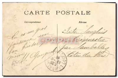 Paryż — Allee des Champs-Élysées — C.M. n°118 — Rewers
