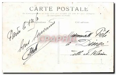 Paris — Le Petit-Palais, Champs-Élysées — éditeur non visible — Verso
