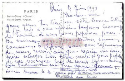 Notre-Dame de Paris — vista da Seine — Estel — Verso