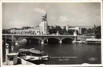 Most Porte de Versailles — Międzynarodowa Wystawa Paryż 1937 — wyd. CH