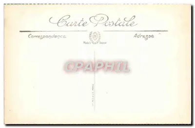 Dreux — Entrada do parque e pavilhão Louis-Philippe — M. R. n°72 — Verso