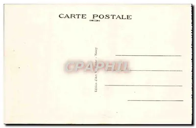 NANCY — Arc de Triomphe — Wydawnictwo Sztuk V. Ponder — Rewers