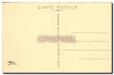 Strasburg — Plac Kléber — wydawca Cartes La Cigogne, nr 110 — Rewers