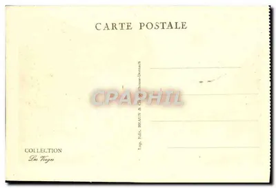 Epinal — Widok z muzeum na przekór — wydawca Braun & Cie, Dornach — Rewers