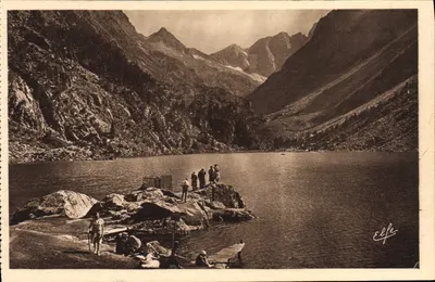 Le Lac de Gaube — Cauterets — Éditeur: Labouche frères, Toulouse