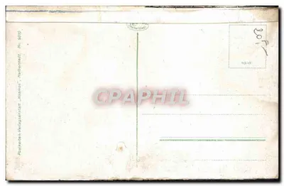Auchen, Rathaus-Südseite — widok budynku miejskiego — wydawca 'Postkarten-Verlagsanstalt „Kosmos“, Nulbestadt, nr 5310 — Rewers