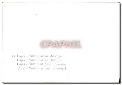 Capri — Panorama Anacapri — Rewers