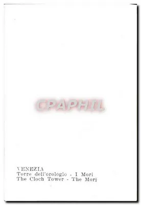 Vêneto - Torre dell'orologio - I Mori — Verso