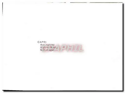 Capri — Naturalny łuk — wydawca nieznany, numer seryjny nie widoczny — Rewers