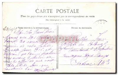 As Abraços do Avô — Boulanger, Paris 76 — Verso