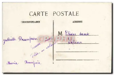 Uśmiechnięta kobieta z bukietem róż — JAK Paris nr 2179 — Rewers