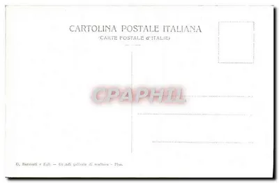 Pisa - Campo Santo - Interno della Galleria Est. — Rewers