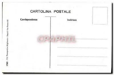 Pompeia - Casa scoperta nel 1892 — Ed. Trampetti & Migliaccio, n° 87 — Verso