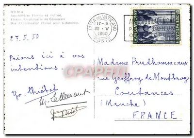 Roma - Anfiteatro Flavio ou Colosseu — n°41 — Verso