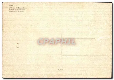 Arco di Costantino — Rzym — T.E.L. — Rewers