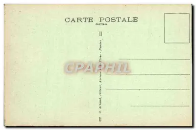 Tréboul — Vista geral — G. Artaud, editor, Nantes — Verso