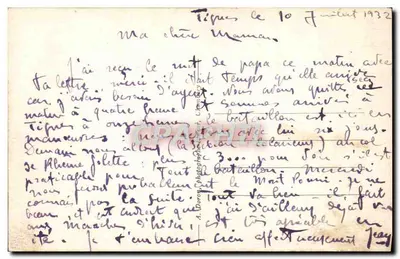 Tignes i Mont Pourri (3788 m.) — karta pocztowa nr 1421 — Rewers