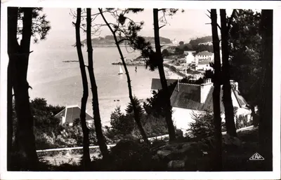 Vista tirada do bosque de Isis — Tréboul — editor C.A.P. n°81