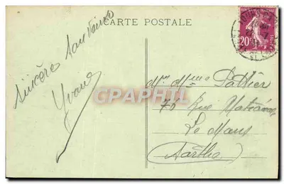 Amboise - Zamek - Façada Louisa XII - M.M. — Rewers