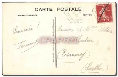 Saulges (Mayenne) — Jaskinia Rochefort, Galeria Statuetek — Wydawnictwo G. Jonbin — Rewers