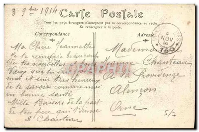 Solesmes — La Sarthe i Abp. Benedyktynów — ND. Fot. — nr 22 — Rewers