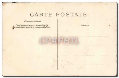 Cartolina d'epoca Morlaux La vecchia portatrice d'acqua Fumando la sua pipa Folklore — Verso