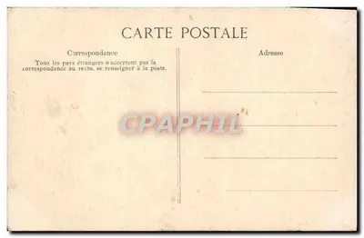 Menina de Roscoff e de Saint-Pol-de-Léon — trajes bretones — Editor E.P.D. n° 215 — Verso