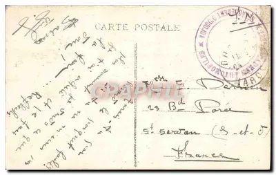 Młoda kobieta marokańska — Rabat — Yve Ph. Schmidt, nr 400 — Rewers