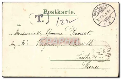 Baltheshof em Nottingen — casa de palha no Schwarzwald — Ph. Bassomar, Bade-Daden, n°172 — Verso