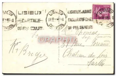 Cabourg — Wielka i Mała Digue — LL — Rewers