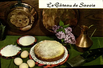 O Bolo de Saboia — Receita N. 70 — Edições LYNNA - Paris