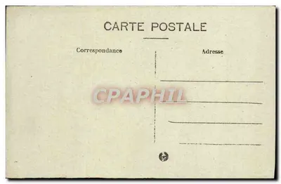 O Castelo da Folie — Braine (Aisne) — L. C. H. Paris — Verso