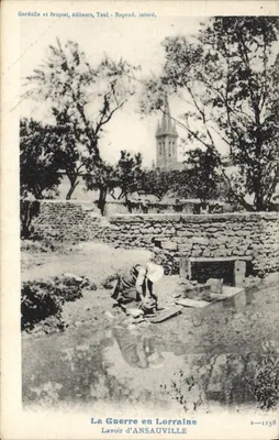 Lavatório de Ansauville — Lorena — Gerdolle e Briquet, Toul - n°8-1158