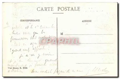 Wojna w Lotaryngii — Grande-Rue de Beaumont (M.-et-M.) — Gerdelle et Briquet, Toul — Rewers